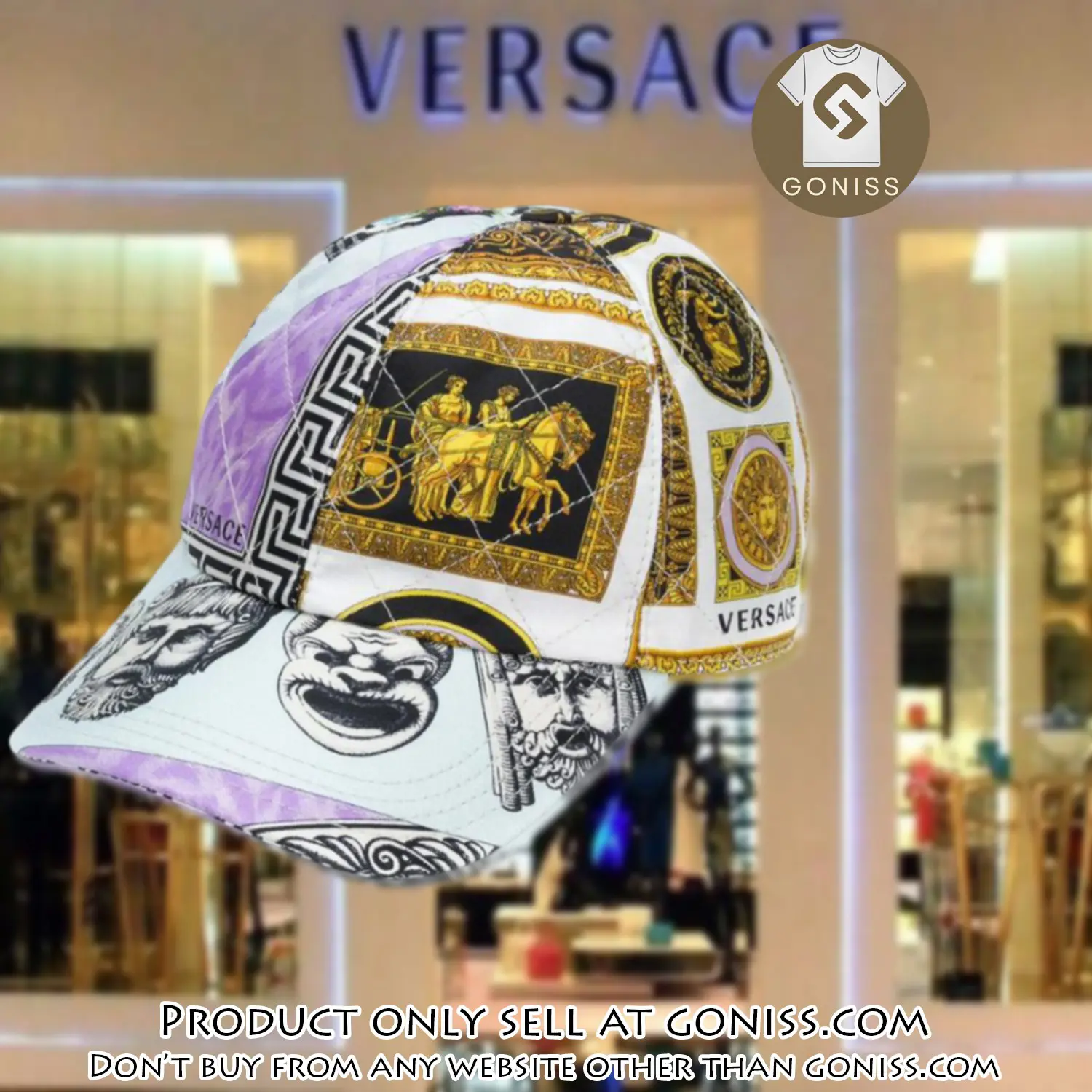 Versace luxury cap print 3d trending cap ctc1086 gn5627755